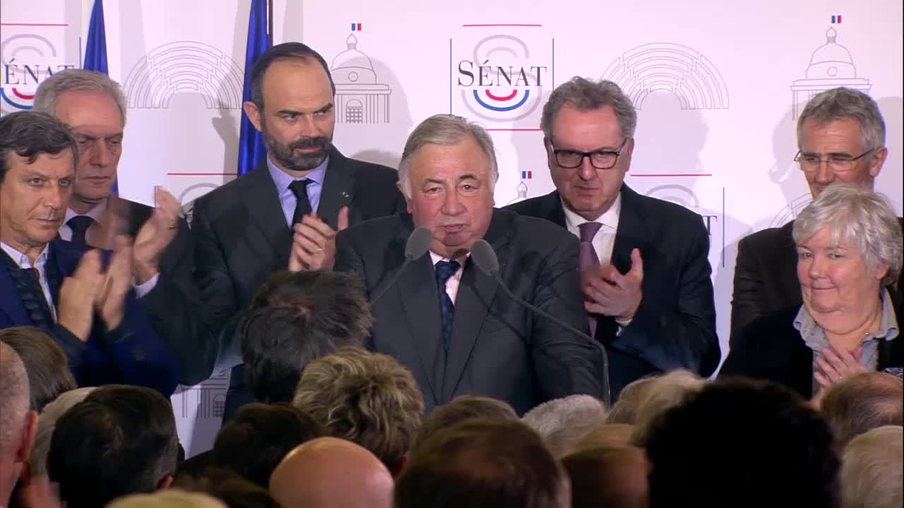 Cérémonie des voeux du Président du Sénat aux Sénateurs
