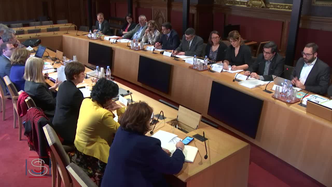 Audition de représentants de SGDF, EEDF, UCPA, AGSE, Fédération des familles rurales
