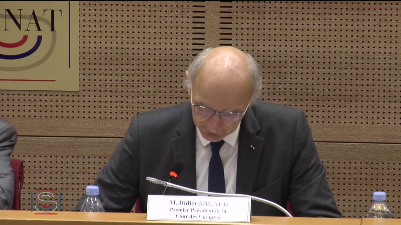 Rapport annuel de la Cour des comptes sur l’application des LFSS - Audition de M. Didier Migaud