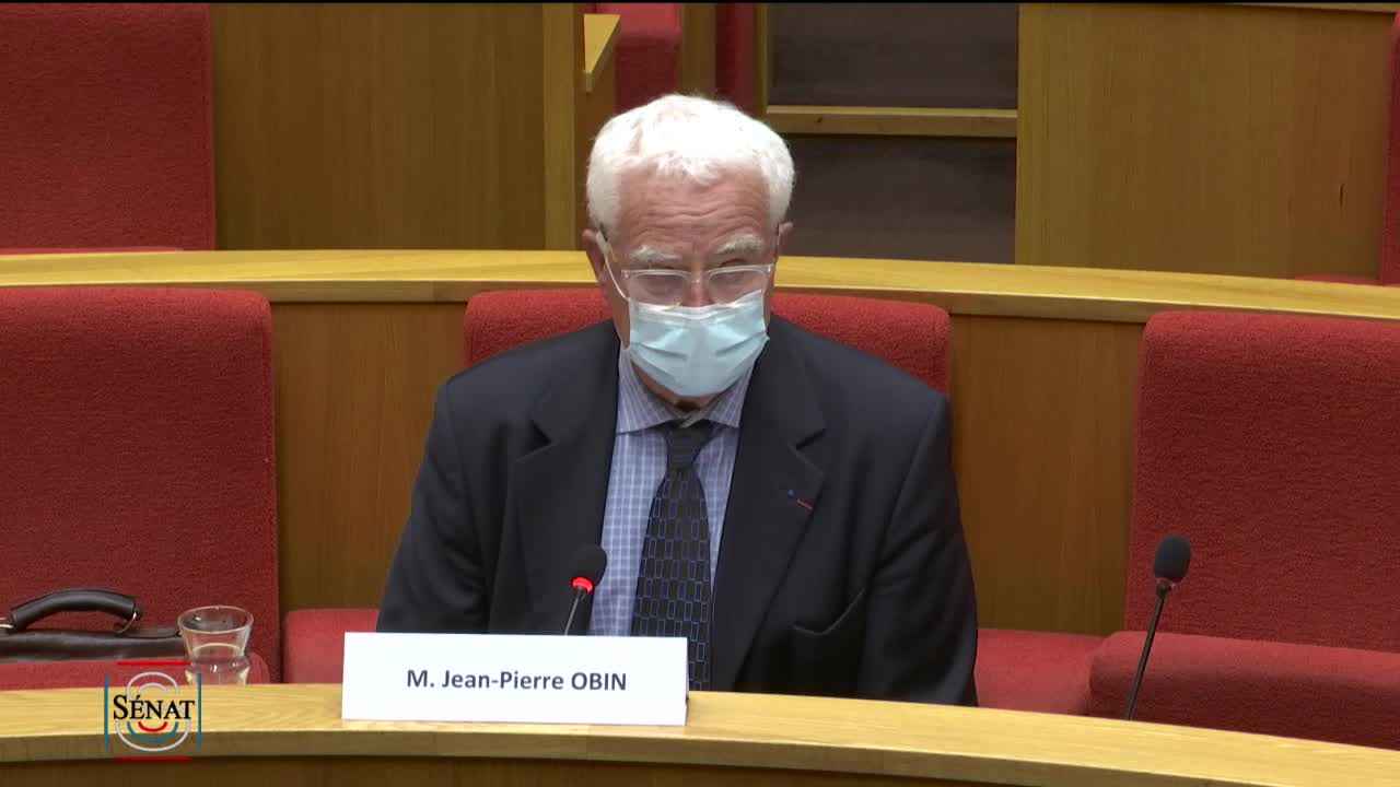Audition de M. Jean‑Pierre OBIN, inspecteur général honoraire de l’Éducation nationale