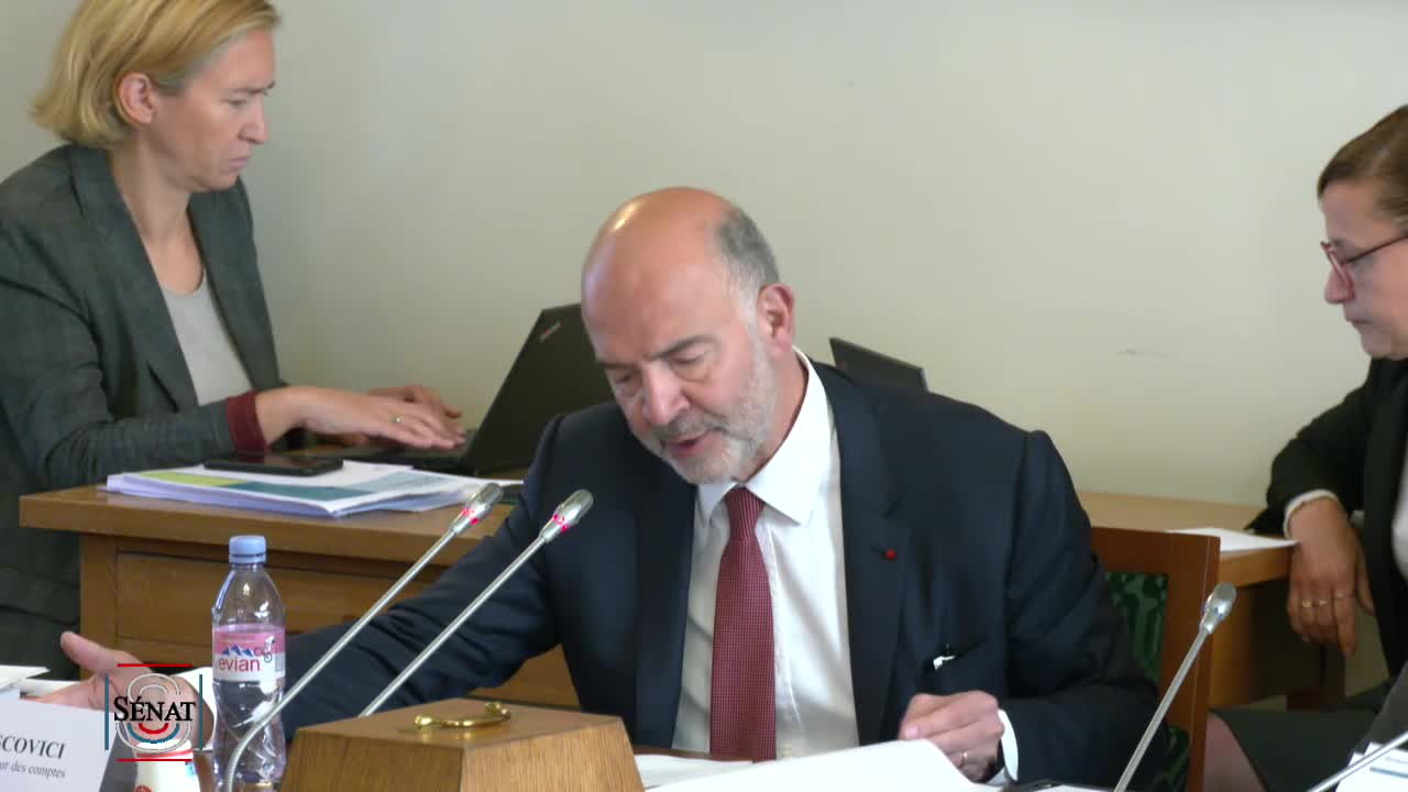 Financement des collectivités territoriales - Audition de M. Pierre MOSCOVICI