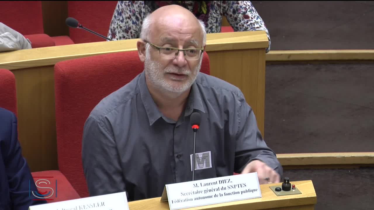 Audition des organisations syndicales de la fonction publique